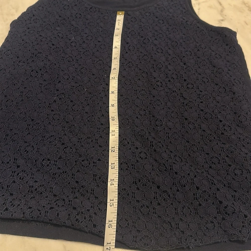 Gap Navy lace tank - Picture 7 of 7